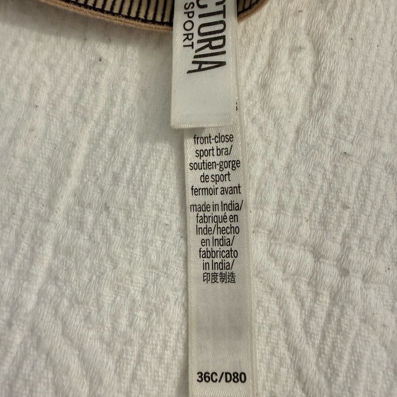 Victoria's Secret Tan Sports Bra 36C - Picture 8 of 8